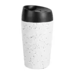 Sagaform Loke Dubbelwandige mok Splash 240ml, wit/zwart