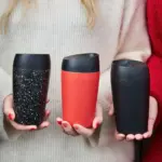 Sagaform Loke dubbelwandige mok met rubberen Coating 240ml — productfoto 3