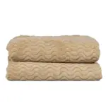 Sagaform Agnes fleece deken 130x170 cm beige - Hidalgo Sagaform Agnes fleece deken 130x170 cm, beige