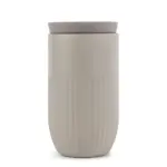 Sagaform Tova isolatie mok, 320 ml lekvrij en vaatwasserbestendig, beige