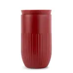 Sagaform Tova isolatie mok, 320 ml lekvrij en vaatwasserbestendig, donker rood
