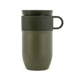 Sagaform Ted isolatie mok, 280ml lekvrij en vaatwasserbestendig, dried green