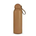 Sagaform Tekla stalen fles gerecycled 500 ml bruin - Hidalgo-werbeartikel Sagaform Tekla stalen fles (gerecycled) 500 ml, bruin