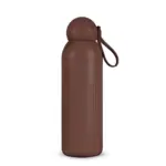 Sagaform Tekla stalen fles gerecycled 500 ml deep mauve - Hidalgo-werbeartikel Sagaform Tekla stalen fles (gerecycled) 500 ml, deep mauve