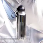 Sagaform Tekla stalen fles chroom  (gerecycled) 500 ml — productfoto 6