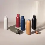 Sagaform Tekla Push stalen fles met druk dop gerecycled) 500 ml — productfoto 7