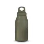 Sagaform Truls stalen fles met handige openklik dop gerecycled 500 ml dried green - Hidalgo-werbeartikel Sagaform Truls stalen fles met handige openklik dop (gerecycled) 500 ml, dried green