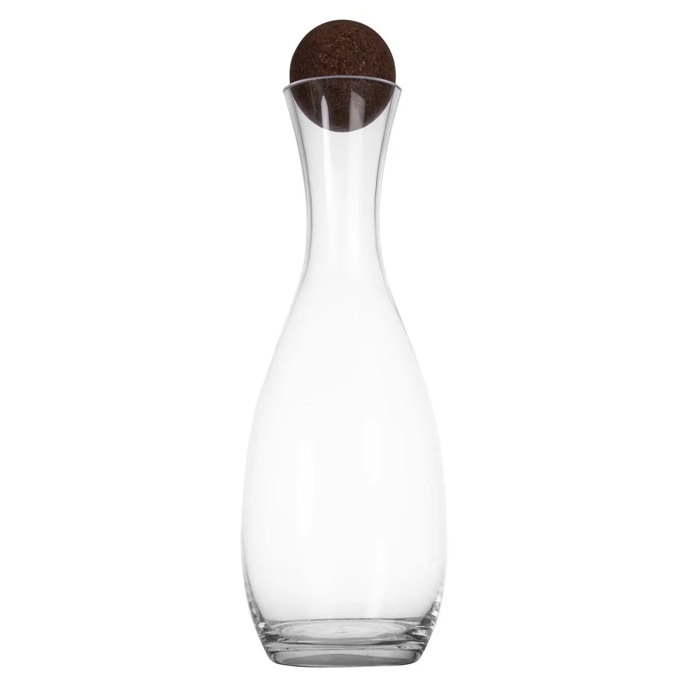 Sagaform Nature karaf met kurkstopper 15 liter transparant - Hidalgo Sagaform Nature karaf met kurkstopper 1,5 liter, transparant