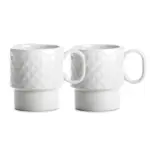 Sagaform Coffee & More koffiemok 2 st. 250ml, wit
