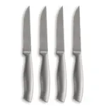 Sagaform Fredde BBQ messen set van 4 zilver - Hidalgo Sagaform Fredde BBQ messen set van 4, zilver