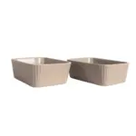 Sagaform Flora ovenschaal mini 2-delig, beige