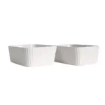 Sagaform Flora ovenschaal mini 2-delig, wit