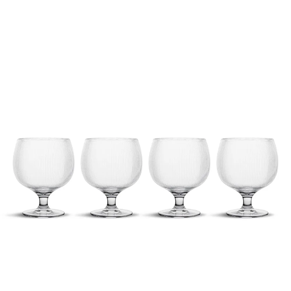 Billi wijnglas set van 4 transparant - Hidalgo Billi wijnglas set van 4, transparant