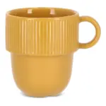Sagaform Inka mok met oor 270ml, geel