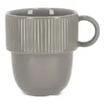 Sagaform Inka mok met oor 270ml, grijs