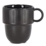 Sagaform Inka mok met oor 270ml, zwart