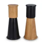 Sagaform Gurken Zout- en Pepermolen Set klein, 15cm, zwart