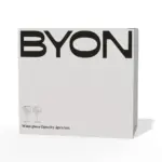 Byon Opacity set van 2 wijnglazen met stijlvol glaspatroon 470ml — productfoto 2