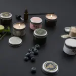 Victorian Sense Tinbox Juicy Peach geurkaars — productfoto 2