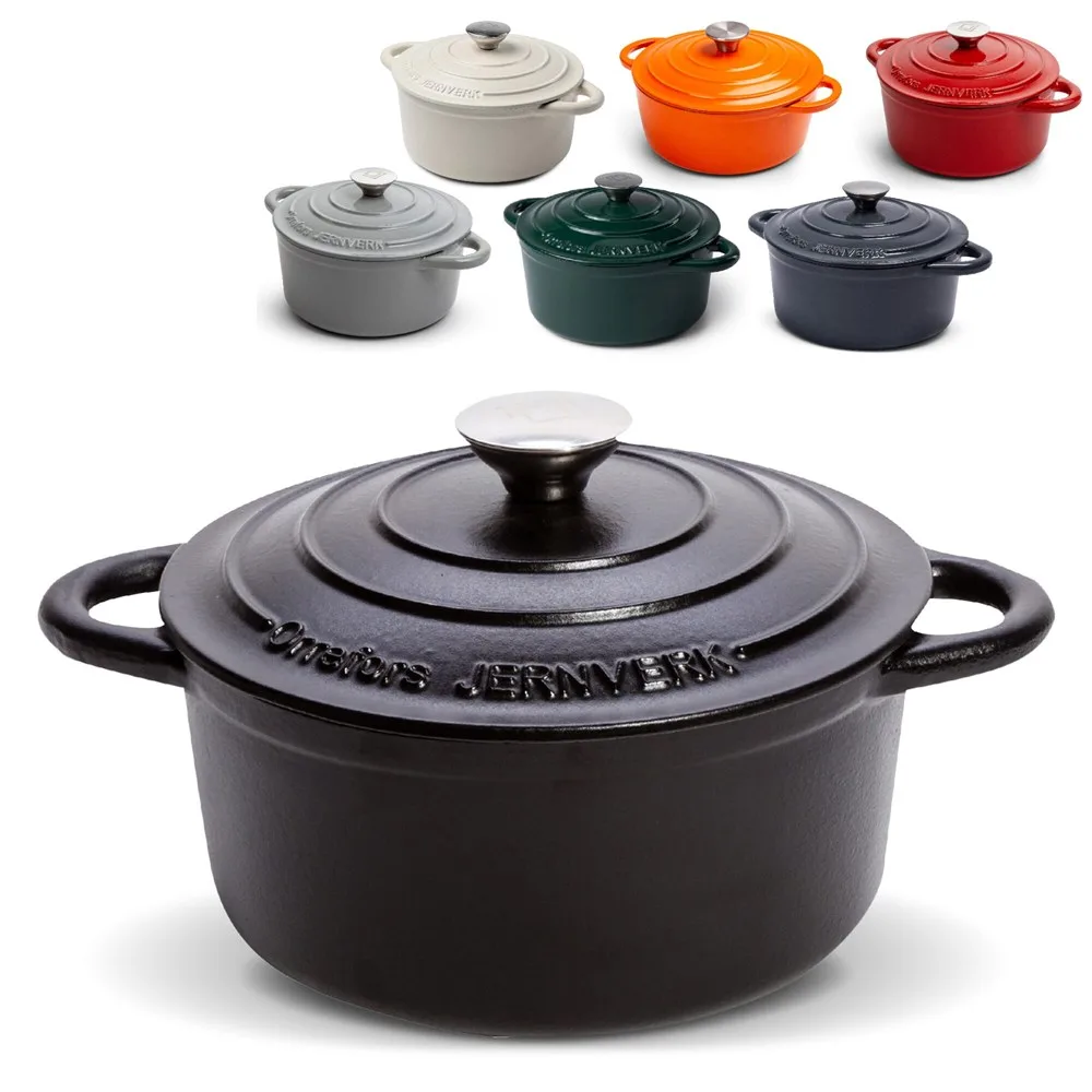 Orrefors Jernverk geëmailleerde braadpan 2.8L