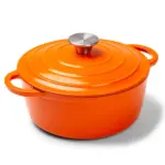 Orrefors Jernverk geëmailleerde braadpan 2.8L, oranje