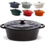 Orrefors Jernverk Ovale geëmailleerde braadpan 35L - Hidalgo Orrefors Jernverk Ovale geëmailleerde braadpan 3.5L