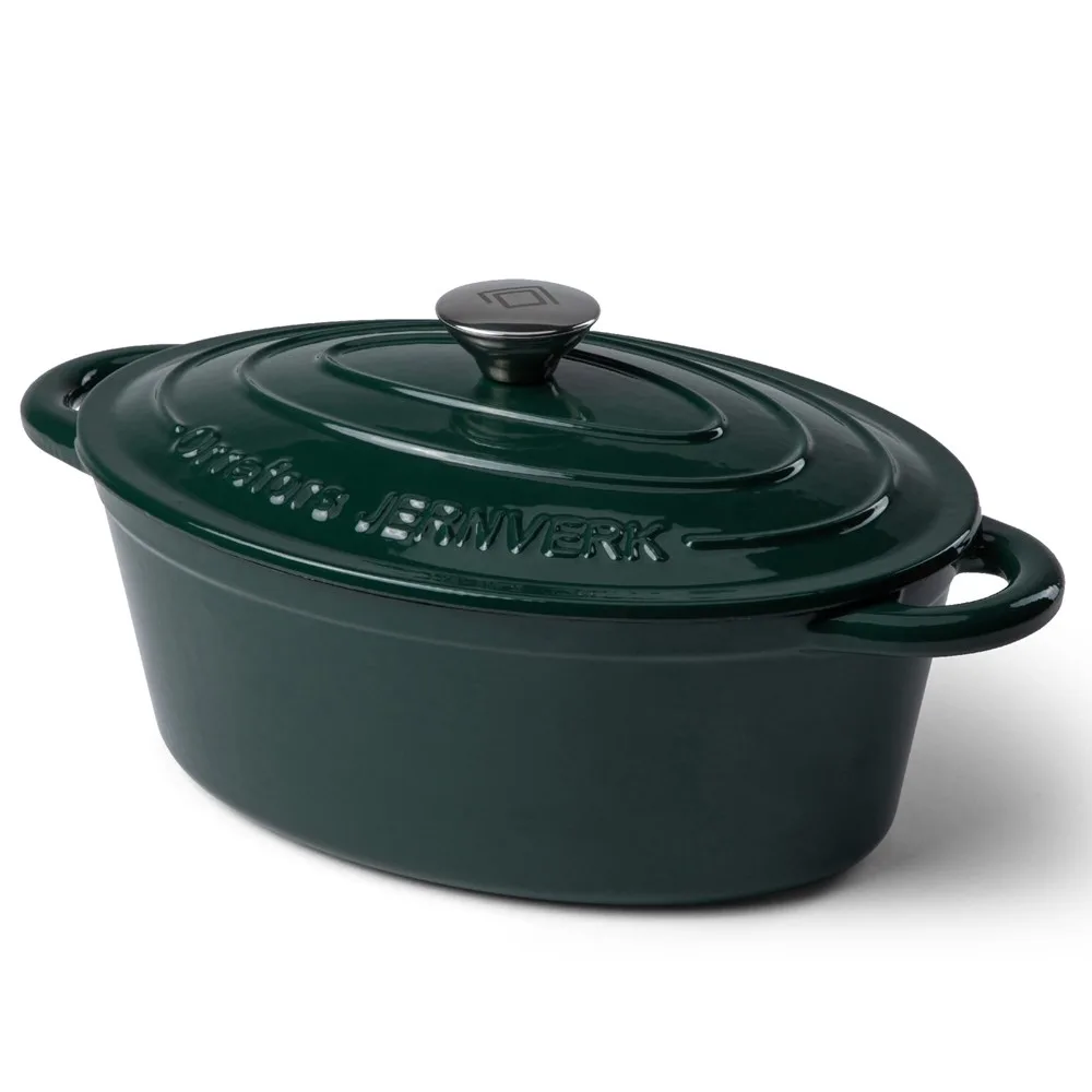 Orrefors Jernverk Ovale geëmailleerde braadpan 35L productfoto 5 - Hidalgo Orrefors Jernverk Ovale geëmailleerde braadpan 3.5L — productfoto 5
