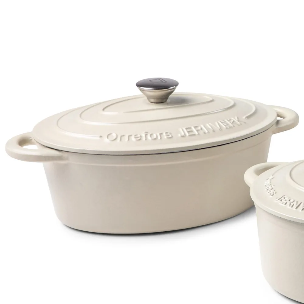 Orrefors Jernverk Ovale geëmailleerde braadpan 35L productfoto 6 - Hidalgo Orrefors Jernverk Ovale geëmailleerde braadpan 3.5L — productfoto 6