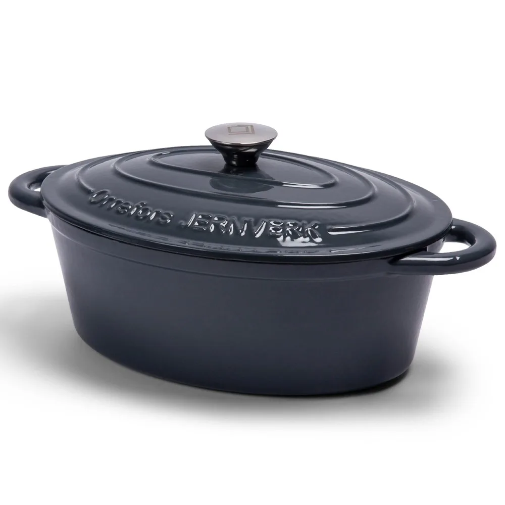 Orrefors Jernverk Ovale geëmailleerde braadpan 35L productfoto 7 - Hidalgo Orrefors Jernverk Ovale geëmailleerde braadpan 3.5L — productfoto 7