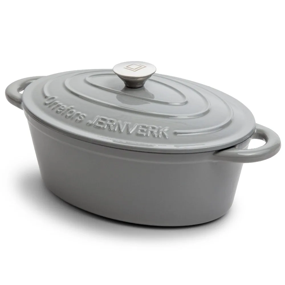 Orrefors Jernverk Ovale geëmailleerde braadpan 35L productfoto 8 - Hidalgo Orrefors Jernverk Ovale geëmailleerde braadpan 3.5L — productfoto 8