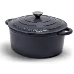 Orrefors Jernverk grote geëmailleerde braadpan 5L, grijs