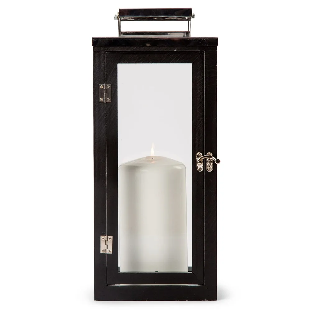 Orrefors Jernverk lantaarn hout productfoto 2 - Hidalgo Orrefors Jernverk lantaarn hout — productfoto 2