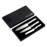 Orrefors Jernverk Knife Set Steel 3pack — productfoto 2