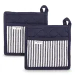 Lord Nelson Victory ovenwanten set 2 stuks donkerblauw wit - Hidalgo Lord Nelson Victory ovenwanten set 2 stuks, donkerblauw / wit