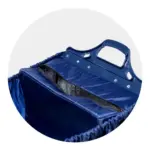 Lord Nelson BIG boodschappentas met koelvak 41x33x28 cm — productfoto 4