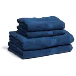 Lord Nelson Fairtrade handdoek 70x130cm set van 3, donkerblauw