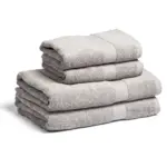 Lord Nelson Fairtrade handdoek 70x130cm set van 3, grijs
