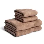 Lord Nelson Fairtrade handdoek 70x130cm set van 3, licht bruin