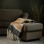 Kosta Linnewäfveri Wollen Plaid Streep — productfoto 3