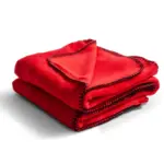 Nightingale fleece deken 130x170 cm, rood