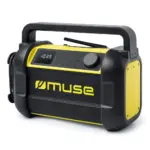 M-928 | Muse bouwradio met Bluetooth 20W met FM-radio, zwart / geel