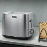 MS-115|Muse Toaster Roestvrij Staal — productfoto 2