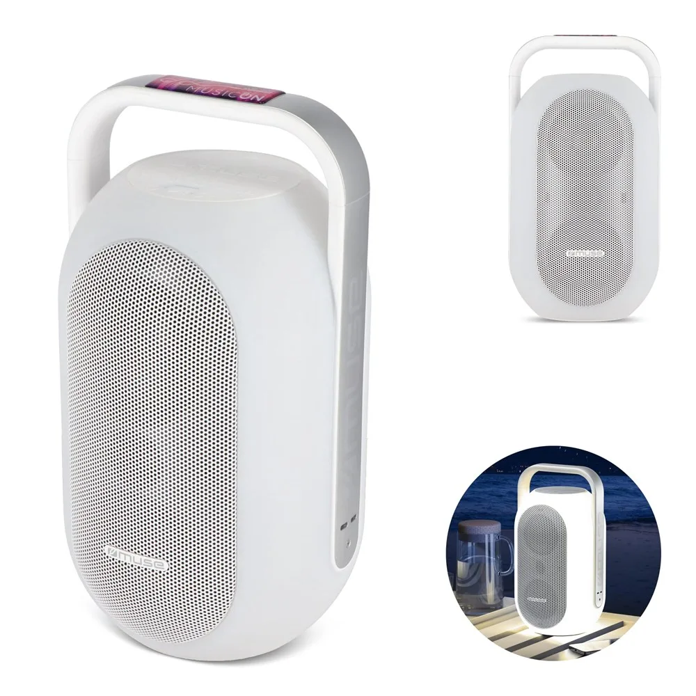 ML-625| Muse Ambient Light Bluetooth Speaker IPX4