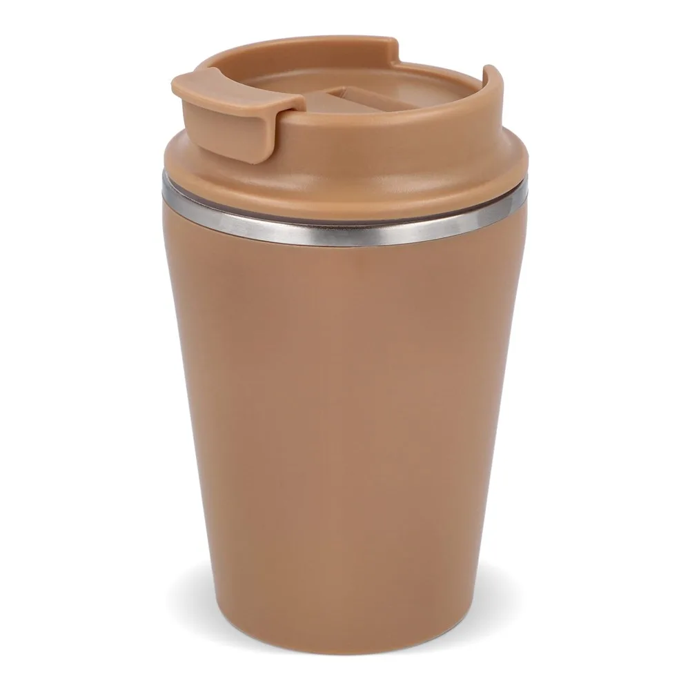InSideOut T-cup 280ml bruin - Hidalgo-werbeartikel InSideOut T-cup 280ml, bruin