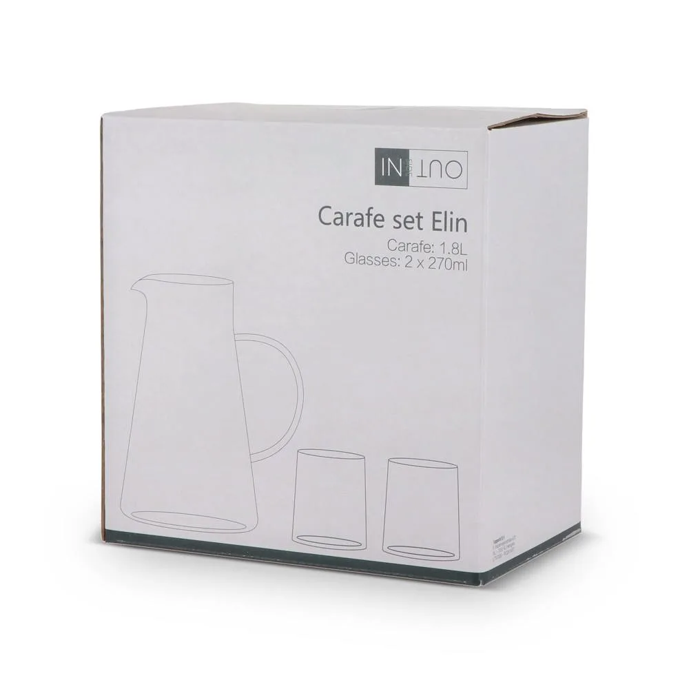 InSideOut Karaf Elin met 2 glazen productfoto 9 - Hidalgo InSideOut Karaf Elin met 2 glazen — productfoto 9
