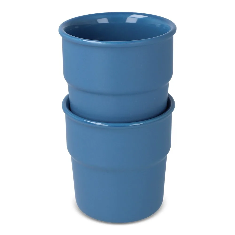 InSideOut Mokken set Fika 280ml blauw - Hidalgo-werbeartikel InSideOut Mokken set Fika 280ml, blauw