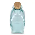 InSideOut Vierkante Gerecycled glas Waterfles ReuuZ met kurkstop 1L productfoto 2 - Hidalgo InSideOut Vierkante Gerecycled glas Waterfles ReuuZ met kurkstop 1L — productfoto 2