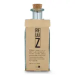 InSideOut Vierkante Gerecycled glas Waterfles ReuuZ met kurkstop 1L — productfoto 5