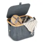 InSideOut opvouwbare mand met deksel Sogne 38 x 26 x 25cm rPET — productfoto 12