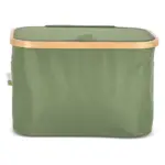 InSideOut opvouwbare mand met deksel Sogne 38 x 26 x 25cm rPET, olijfgroen